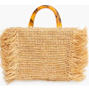 Hat Attack Tortoise Fringe Bag | Tuckernuck